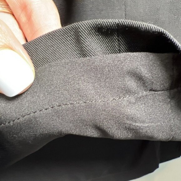 Ralph Lauren Wool Pencil Skirt Career Preppy Business Women's Size 10 Black - Picture 4 of 8